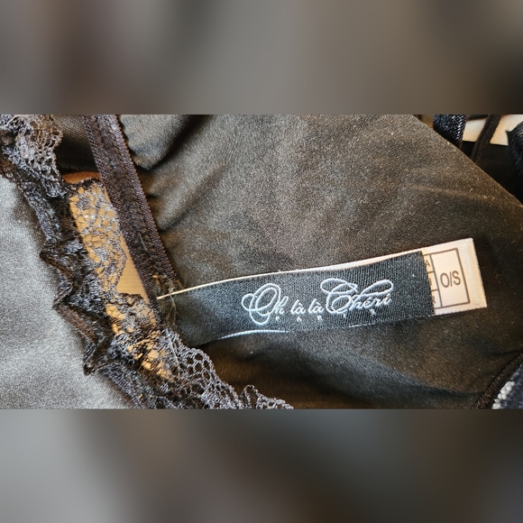NWOT Oh La La Cheri 3 Peice Bra Panty and Blindfold - Picture 8 of 10